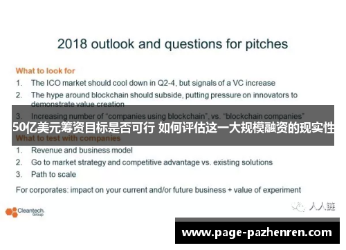 50亿美元筹资目标是否可行 如何评估这一大规模融资的现实性