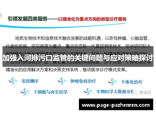 加强入河排污口监管的关键问题与应对策略探讨
